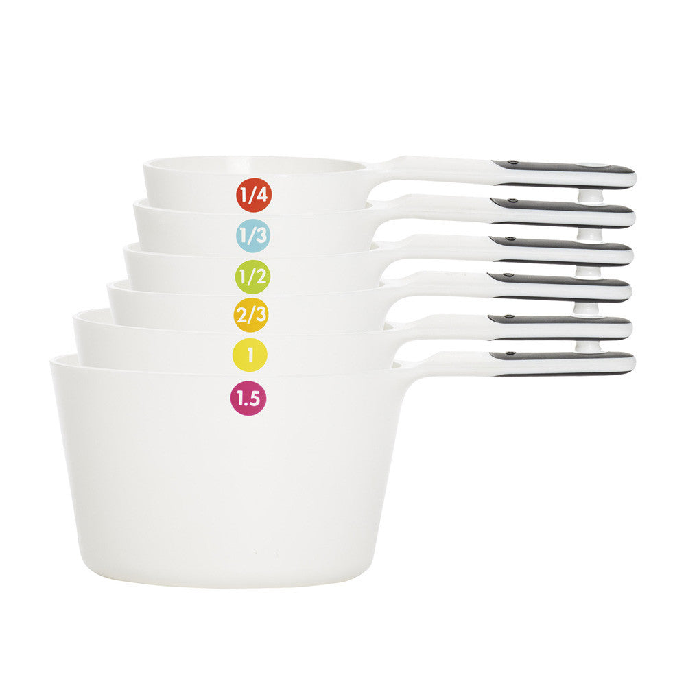 7-Piece Measuring Cup Set - Stainless Steel & Plastic Kitchen Essentials for Baking, Cooking, and Meal Prep
