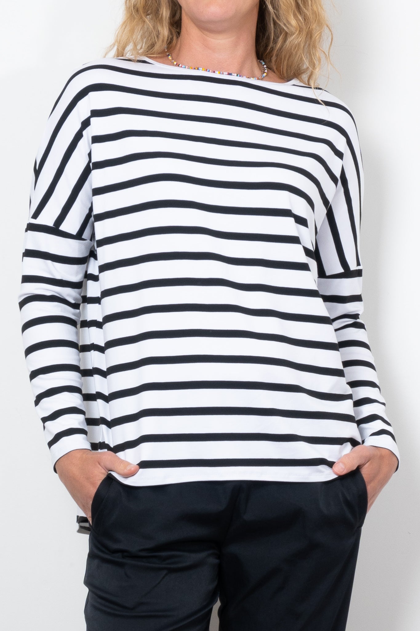 Mela Purdie Boat Sweater Trunk Stripe Knit - Classic Striped Knitwear for Men & Women - Perfect for Sailing, Casual Outings and Fall Layering