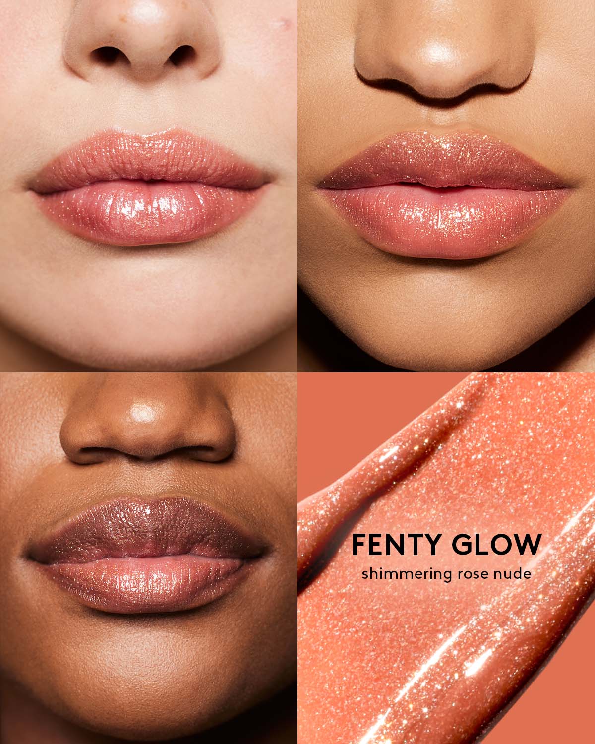 Fenty Beauty Gloss Bomb Stix High Shine Lip Gloss Stick - Shimmering Fenty Glow Lip Balm for Hydration & Shine | Perfect for Everyday Wear & Night Out Makeup