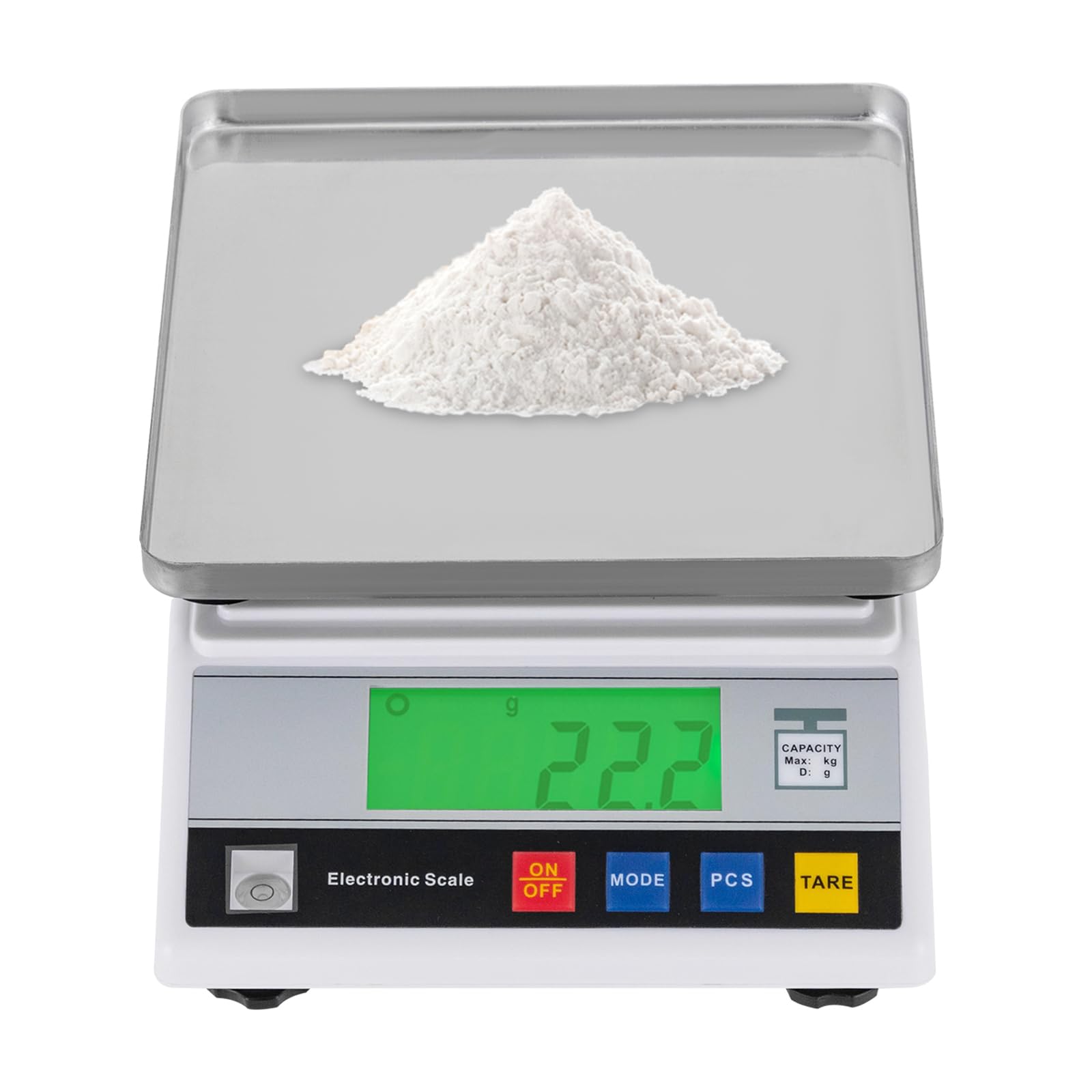 High Precision Digital Counting Scale - Accurate Electronic Lab & Industrial Weighing Scale for Chemicals, Herbs, Kitchen Use | Commercial Scientific Gram Scale for Laboratories, Pharmacies & Food Preparation