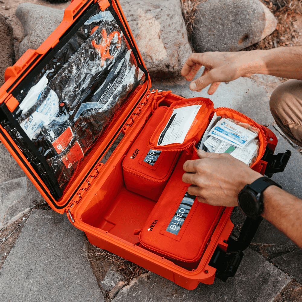 Roadie Pro Plus Vehicle Emergency & Trauma Kit - First Aid & Survival Gear for Cars, Trucks & Road Trips | Essential for Accidents, Outdoor Adventures & Emergency Preparedness