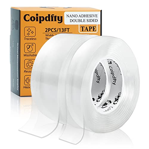 2Rolls(1.18inx6.5ft+0.39inx6.5ft)