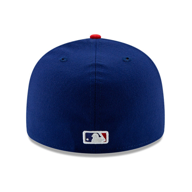 New Era 59Fifty Authentic MLB Philadelphia Phillies Low Profile Alternate Baseball Cap - Royal & Red - Official Licensed Hat for Men, Women, Fans - Perfect for Games, Sports Events & Casual Wear