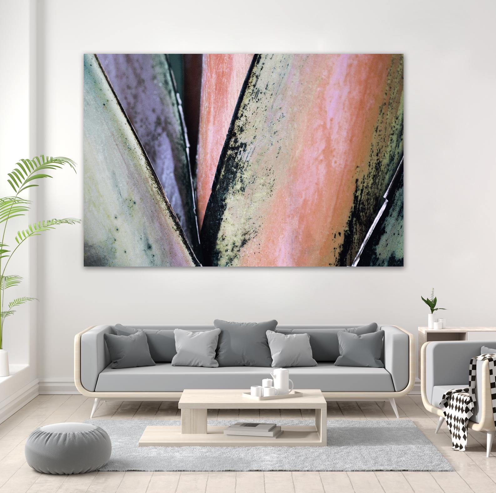 Modern Palm Leaf Wall Art - Tropical Home Decor for Living Room, Bedroom & Office | Perfect for Boho, Coastal & Farmhouse Style Interiors