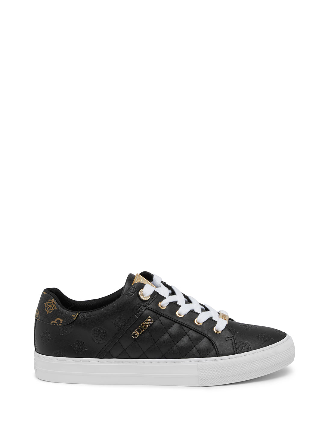 Black Larsa Low Top Sneakers - Stylish & Comfortable Casual Shoes for Men & Women | Perfect for Walking, Running, and Everyday Wear