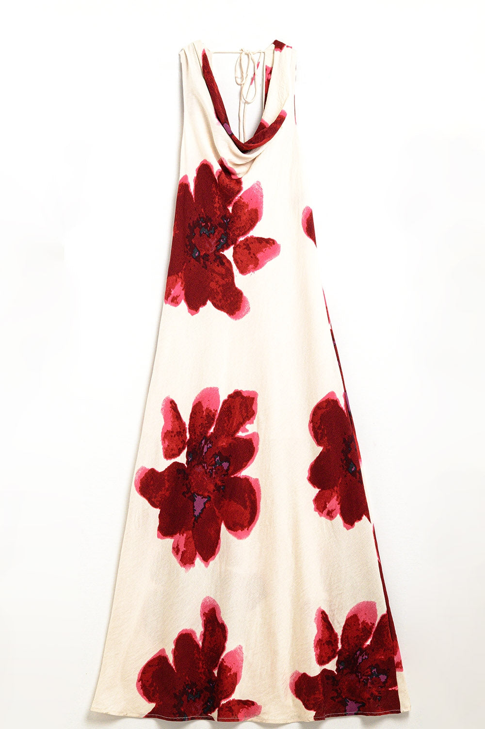 Elegant Floral Print Sleeveless Maxi Dress - Perfect for Summer Beach Vacations, Garden Parties & Casual Outings