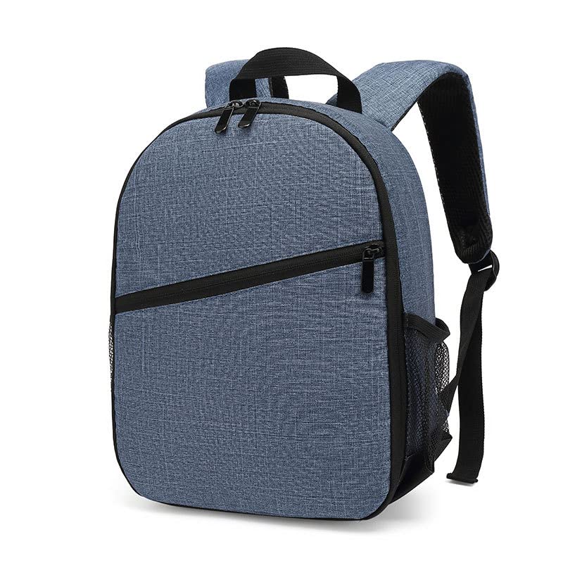 Waterproof Camera Backpack for Photographers - Large Capacity DSLR Camera Bag with Padded Compartment for Men & Women (Blue) - Perfect for Travel, Hiking & Outdoor Photography