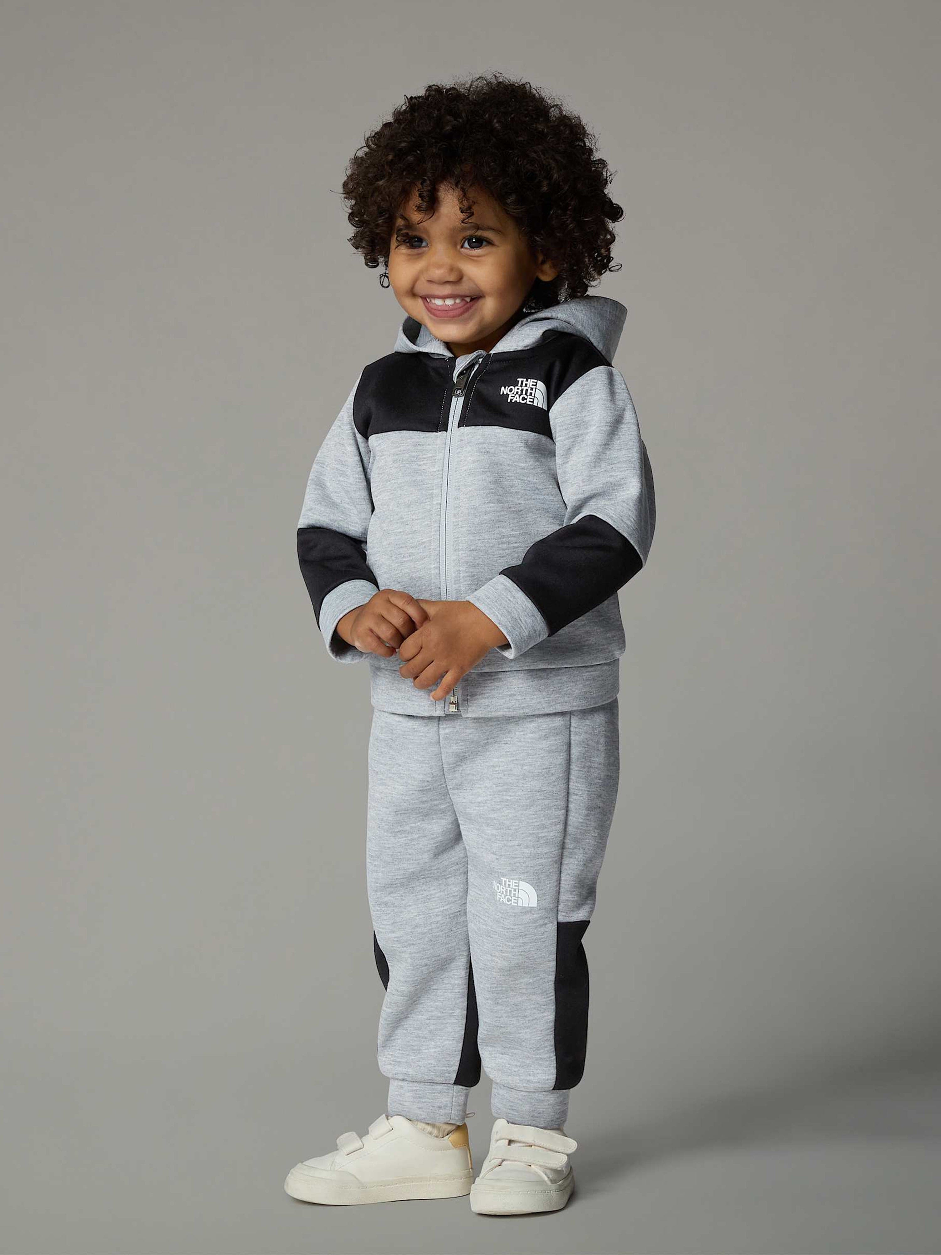 Baby Easy Full Zip Tracksuit in Grey - Soft Cotton Jumpsuit for Infants & Toddlers - Perfect for Playtime, Outings & Family Photos