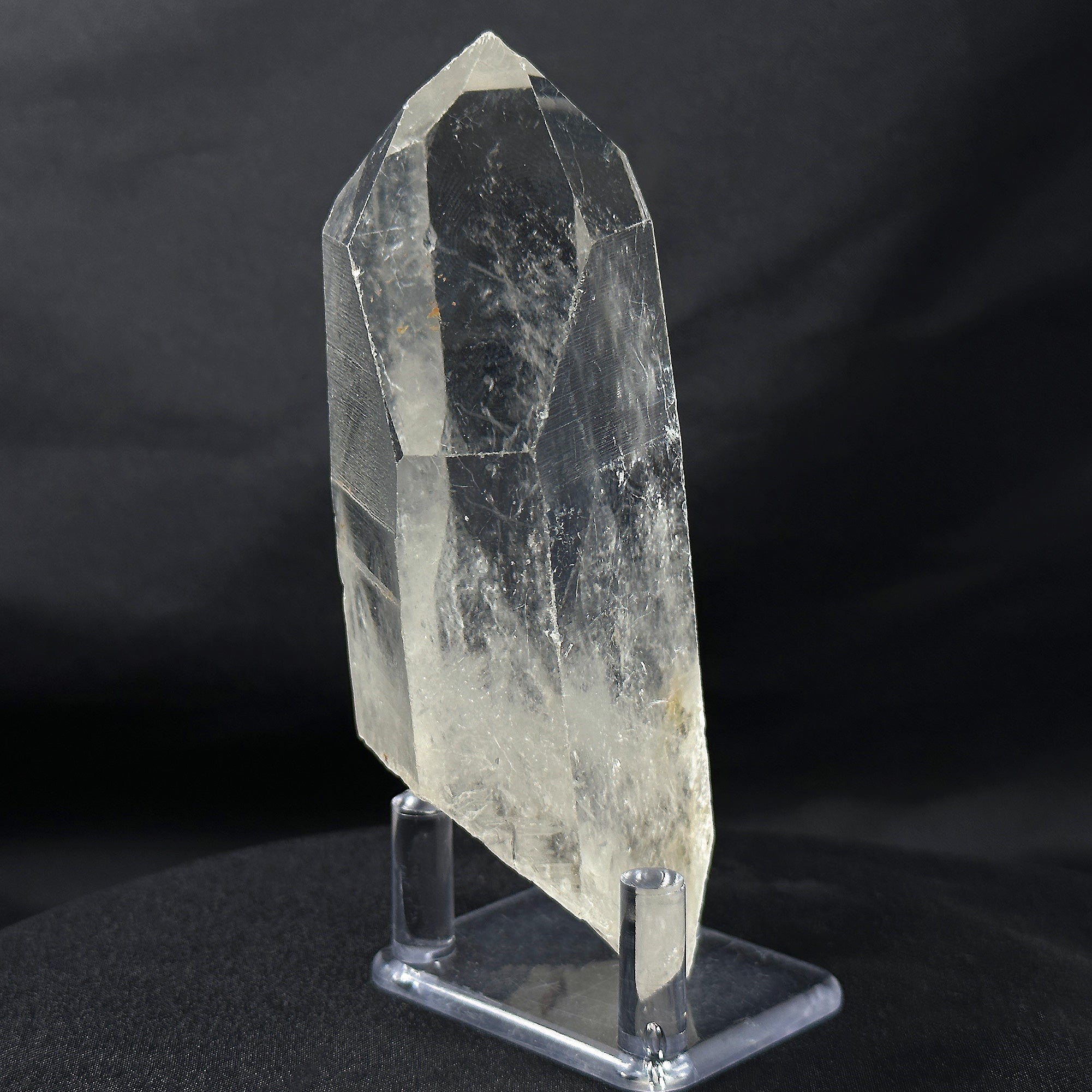 Natural Clear Quartz Crystal Gemstone – Raw Healing Stone for Energy, Meditation & Spiritual Growth – Real Quartz Mineral Specimen – Perfect for Home Decor, Yoga Practice & Chakra Balancing