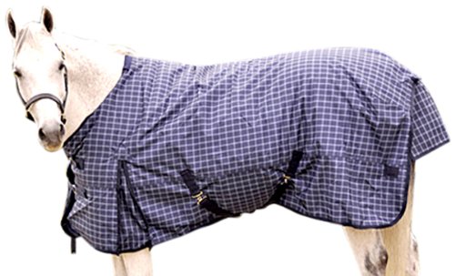 High Spirit Southern Frost Turn Out Blanket - Waterproof Horse Blanket for Winter & Turnout - Heavy Duty Stable Blanket for Cold Weather Riding & Outdoor Use
