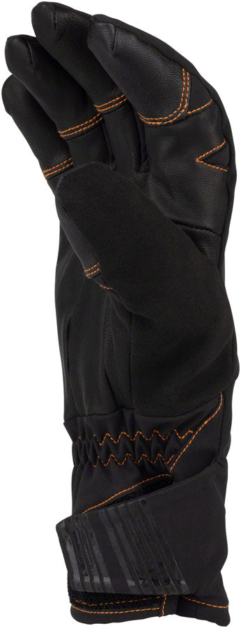 45NRTH 2024 Sturmfist 5 Gloves - Black Full Finger Winter Cycling Gloves for Men & Women, Medium Size - Perfect for Cold Weather Biking, Snow Sports & Outdoor Activities