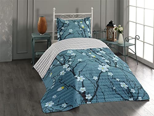 Slate Blue and Yellow