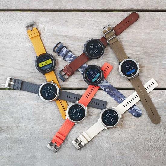 Suunto D5 XL Silicone Extension Strap in Amber - Replacement Band for Scuba Diving & Water Sports