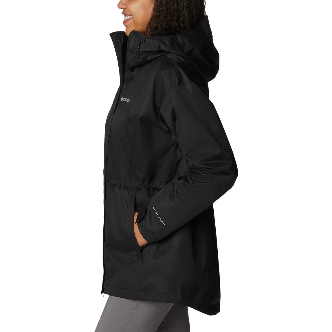 Hikebound™ Women's Long Jacket - Waterproof Windbreaker for Hiking, Camping & Outdoor Adventures