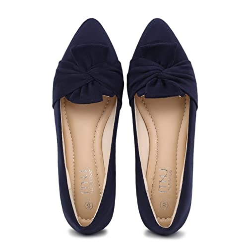 Navy Suede