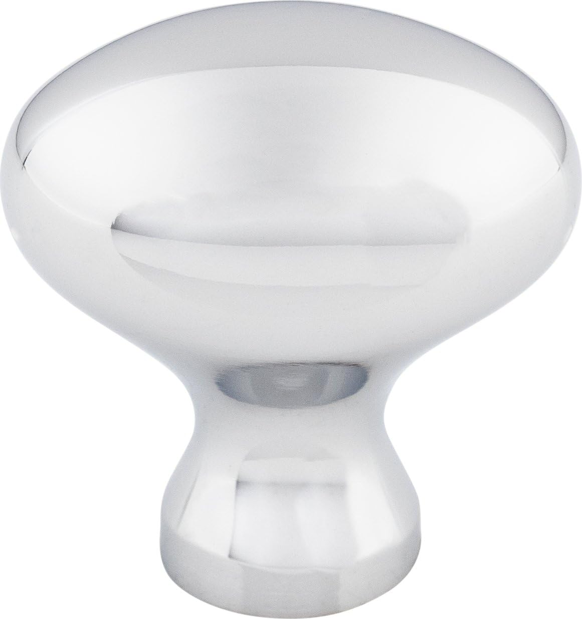Top Knobs M405 Somerset Egg Knob Black - Elegant Cabinet Hardware for Kitchen & Bathroom Upgrade | Perfect for Drawers, Cabinets & Furniture