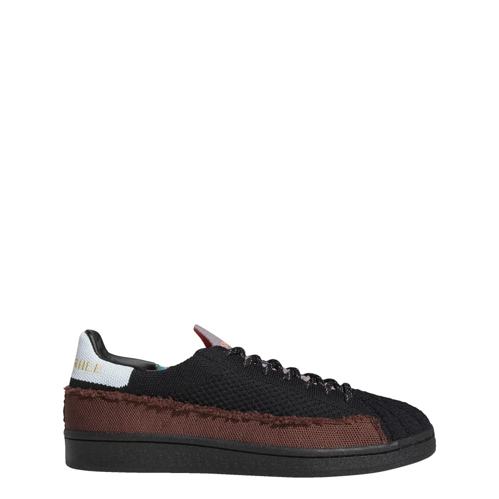 Adidas Men's Pharrell Williams Superstar Sneakers - White Leather Low-Top Shoes for Casual Wear & Street Style