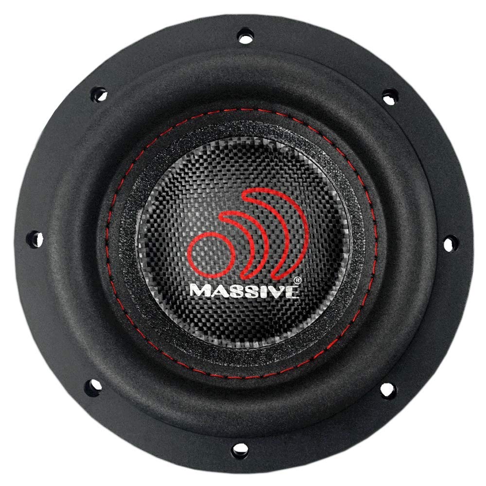 Massive Audio HIPPO XL 64 (HIPPOXL64) - High Power Car Subwoofer for Deep Bass - Perfect for Car Audio Systems and Home Theater Setups