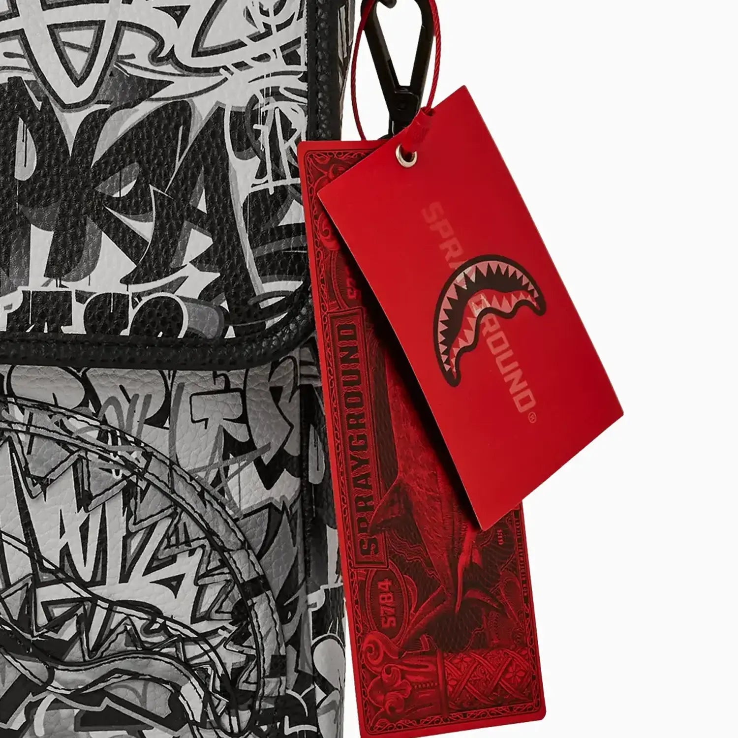 Dark Wave Messenger Bag for Men & Women - Waterproof Crossbody Shoulder Bag - Perfect for Work, Travel & Daily Commute