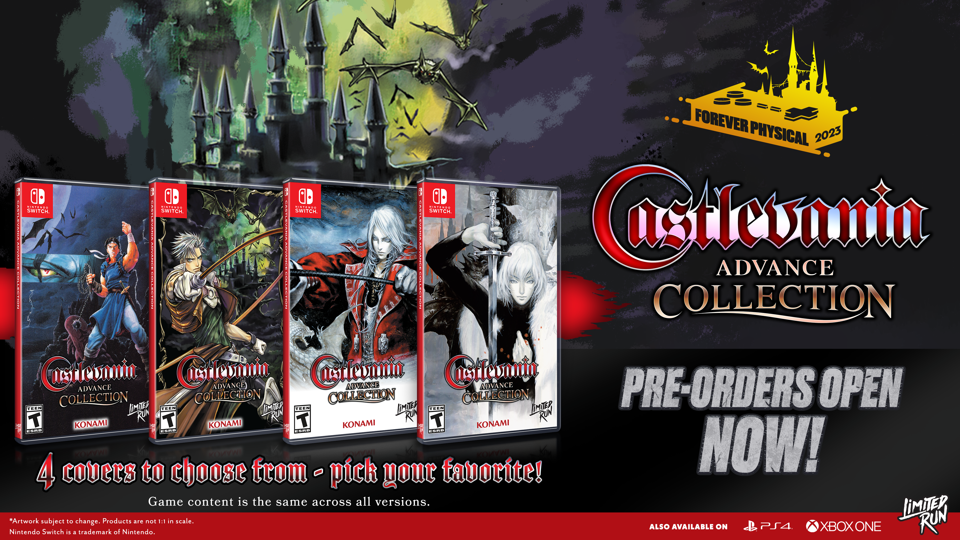 Castlevania Advance Collection - Limited Run #198 Switch Game | Classic Action-Adventure for Nintendo Switch | Perfect for Retro Gaming Fans & Collectors