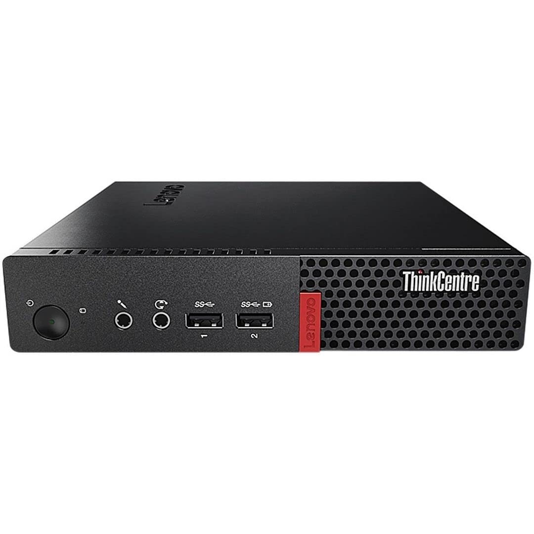 Lenovo ThinkCentre M910q Mini Desktop PC - Intel Quad Core i5-6500T up to 3.1GHz, 32GB DDR4 RAM, 1TB NVMe SSD, WiFi Bluetooth, Win 10 Pro (Renewed) - Perfect for Home Office, Business Workstations & Digital Signage