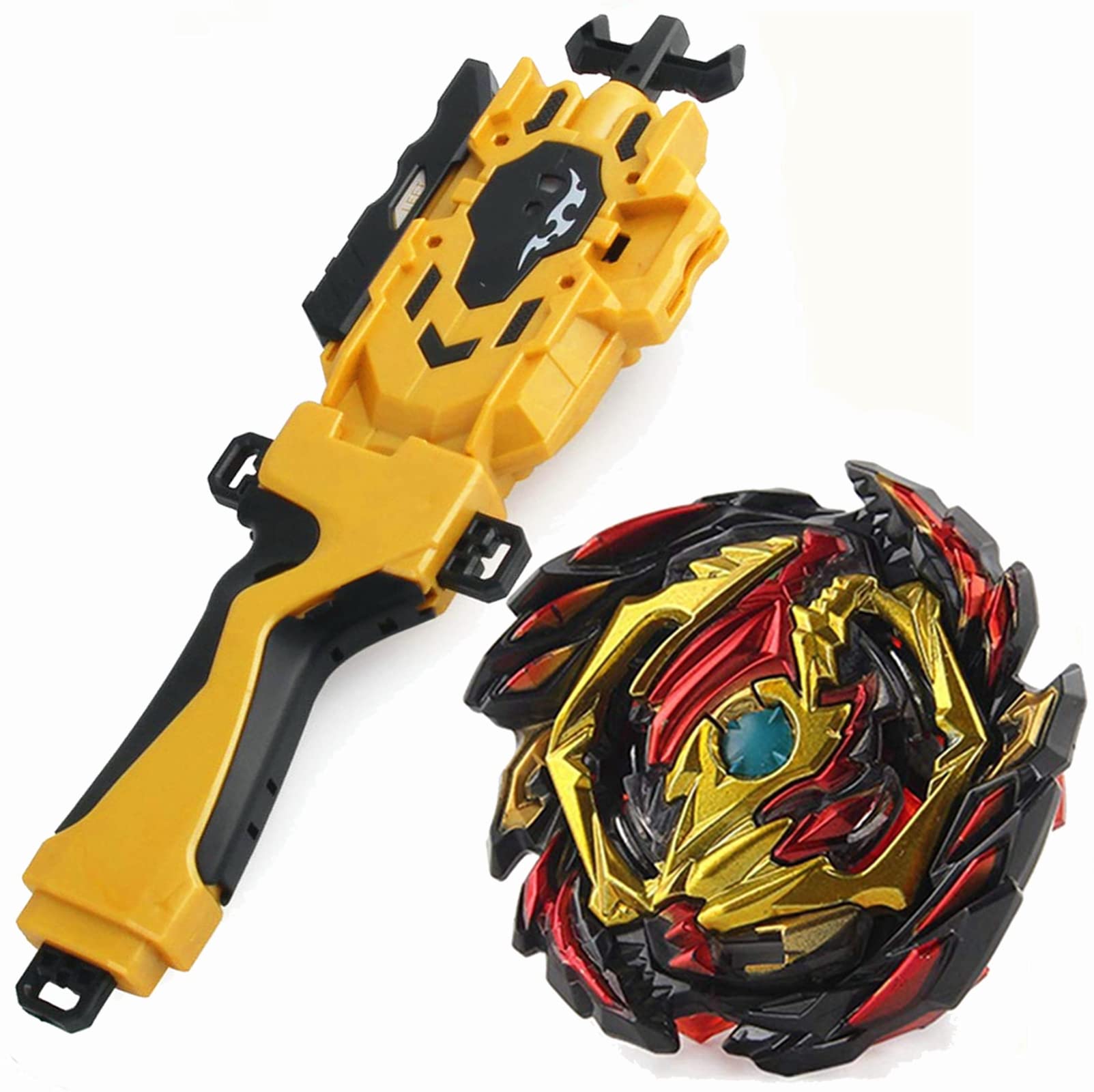 Metal Fusion B-145 DX Starter Venom Diabolos Beyblade Burst Evolution Toy Set - Left & Right Spin String Launcher with Grip - Battling Top Game for Kids & Collectors - Perfect for Competitive Play & Tournaments