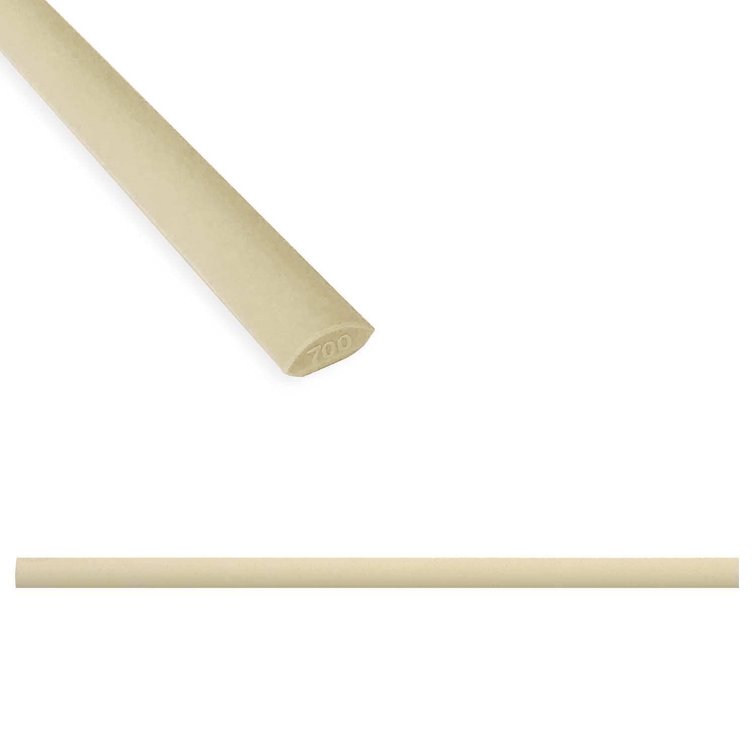 **Questech 1/2 x 12 Inch Quarter Round Tile Trim - Sand Matte Edge Trim for Shower, Kitchen Backsplash & Bathroom - Decorative Jolly Tile Liner Cap (12 Pack) - Perfect for Waterproofing & Modern Home Decor**