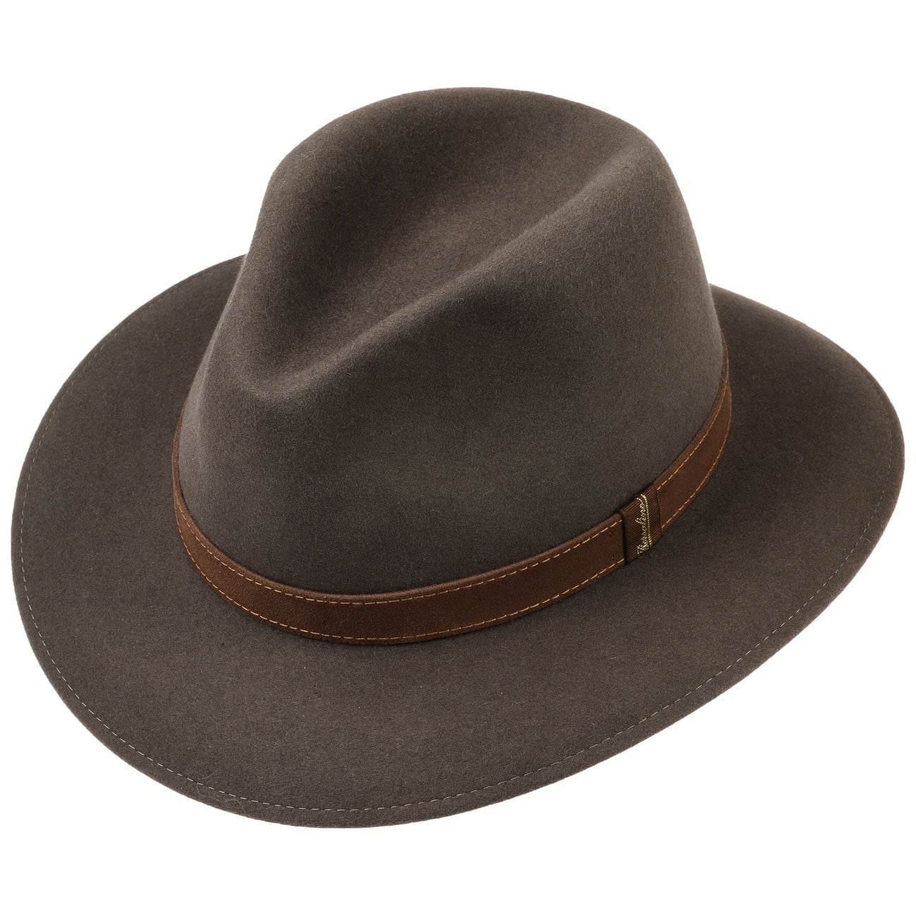 Borsalino Forest Pack Away Hat - Foldable Travel Sun Hat for Women & Men - Outdoor Hiking, Beach Vacation, and Summer Fashion Accessory