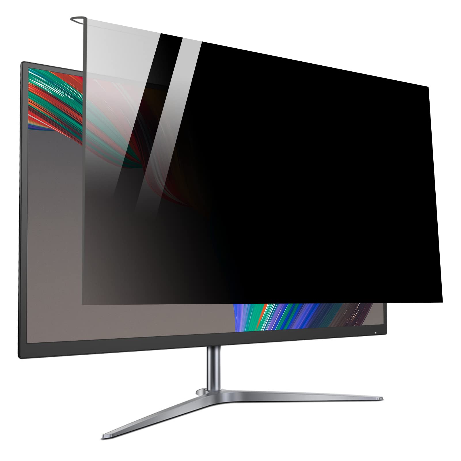 23.6 Inch Computer Privacy Screen Protector Anti Blue Light Filter Hanging Anti-Peeping Protection Panel for Desktop Computer Laptop Monitor (543316mm) - Ideal for Office, Home, and Gaming Use