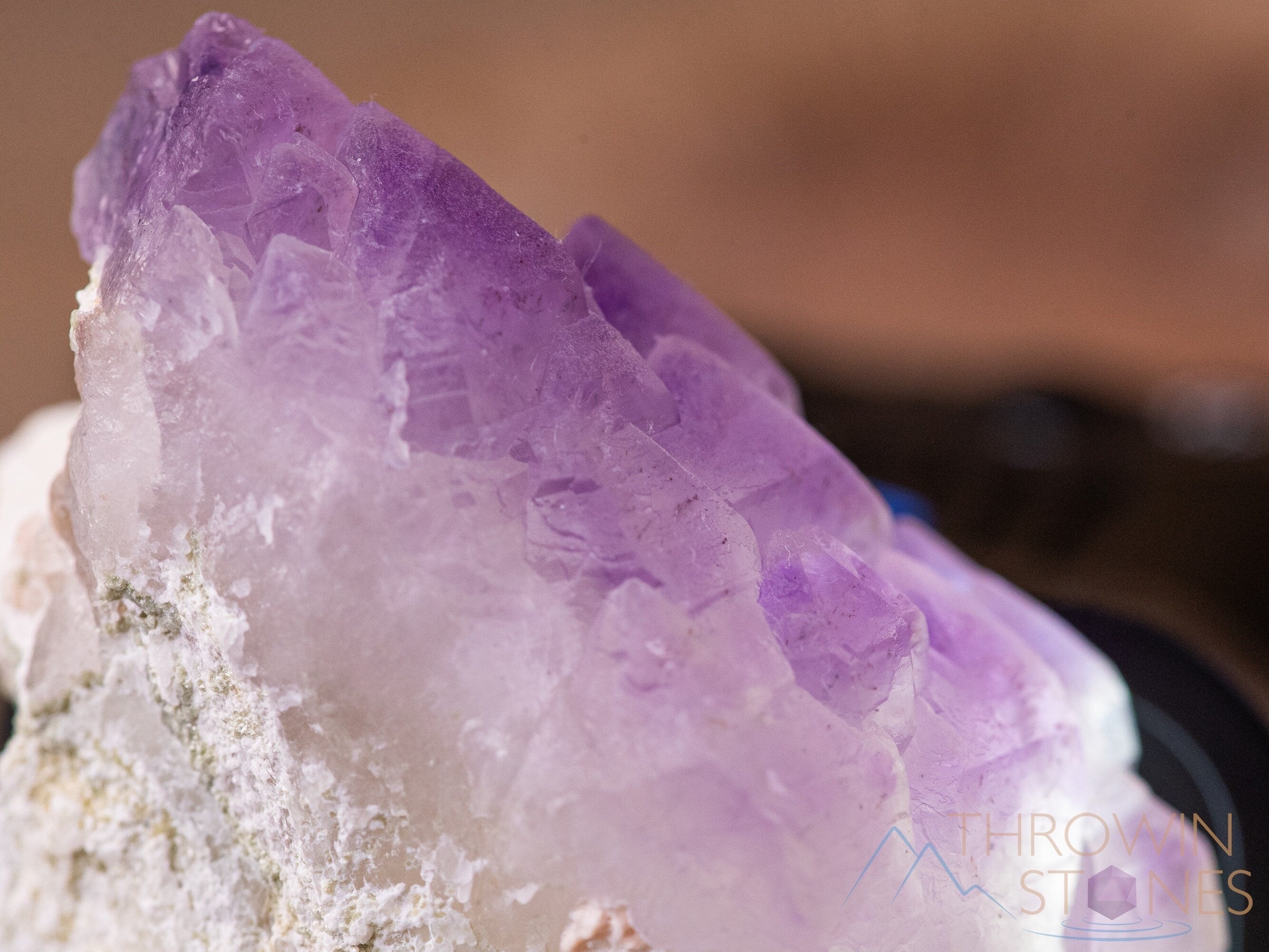 Natural Raw Amethyst Crystal - February Birthstone, Healing Stone, Unique Spiritual Gift for Women & Men, Boho Home Decor for Living Room, Bedroom, Office