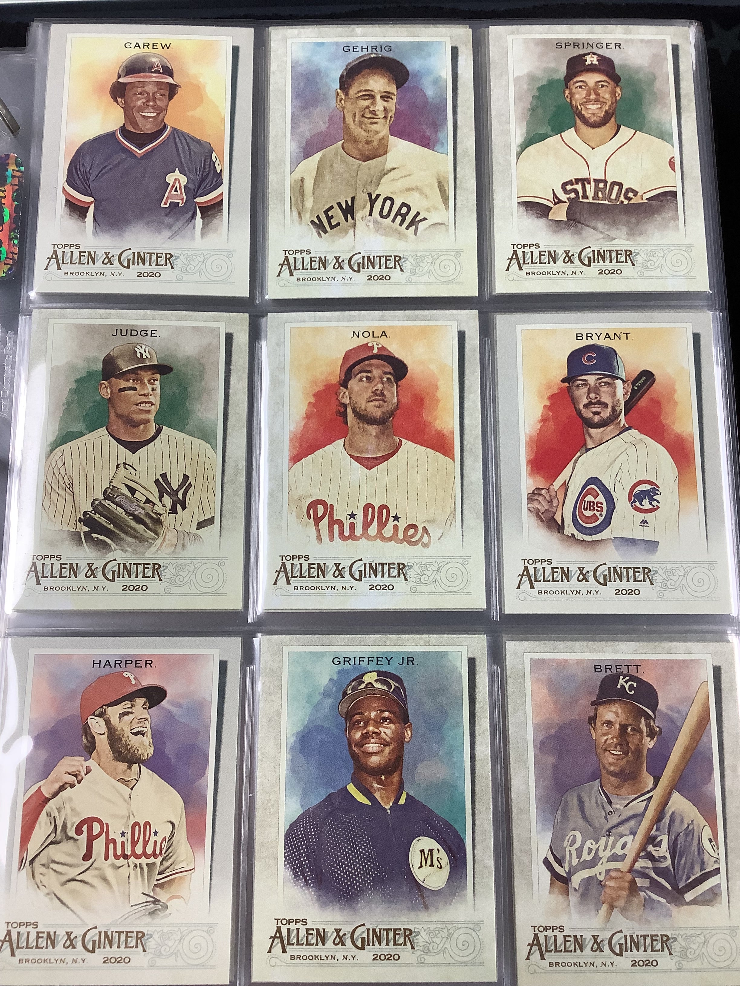 2020 Topps Allen & Ginter Complete Baseball Card Set #1-300 + SP Cards & 5 Insert Sets – Perfect for Collectors, Trading & Display