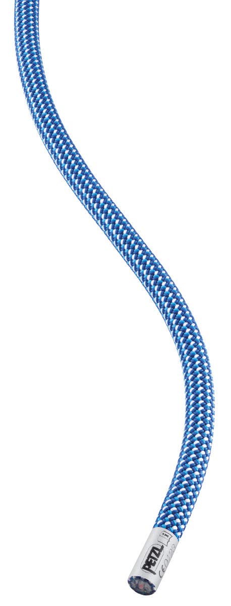 Petzl Contact 9.8mm Dynamic Climbing Rope - Lightweight Single Rope for Gym Training, Rock Climbing & Outdoor Adventures | Perfect for Sport Climbing, Indoor Gyms & Alpine Ascents