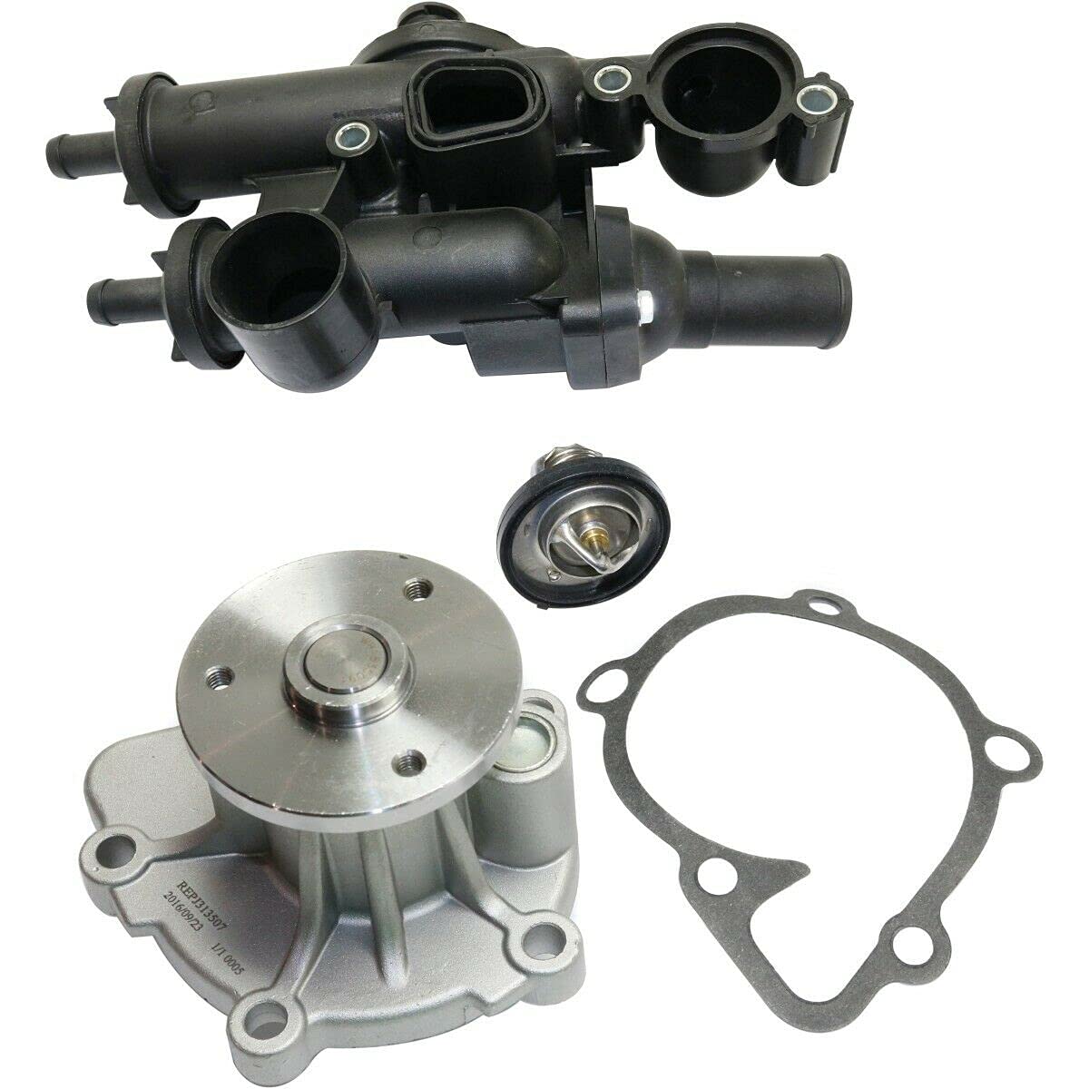 Replacement Water Pump Compatible with Chrysler Sebring, Dodge Caliber, Avenger, Jeep Patriot & Journey - High Performance Cooling System Part for Engine Maintenance & Repair