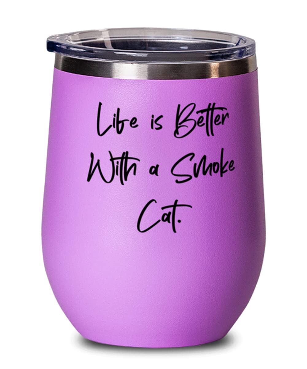 Affordable Smoke Cat Plush Toy - Perfect Gift for Cat Lovers | Birthday Present, Home Decor & Stress Relief Companion