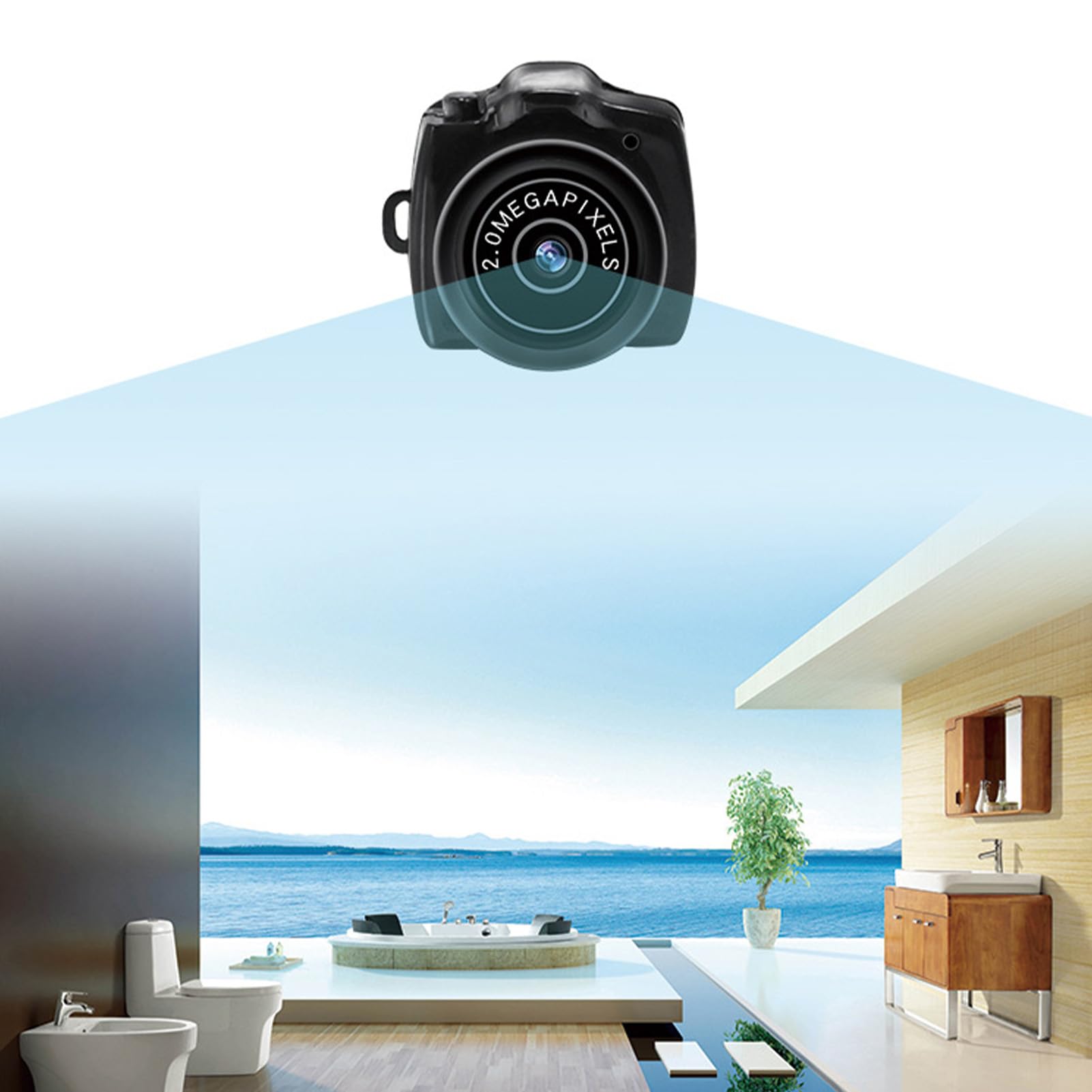4K Ultra HD Action Camera with Rechargeable Battery - Waterproof 20MP Sports Camera for Vlogging, YouTube Live Streaming & Adventure Photography - Perfect for Travel, Cycling, Surfing & Outdoor Activities