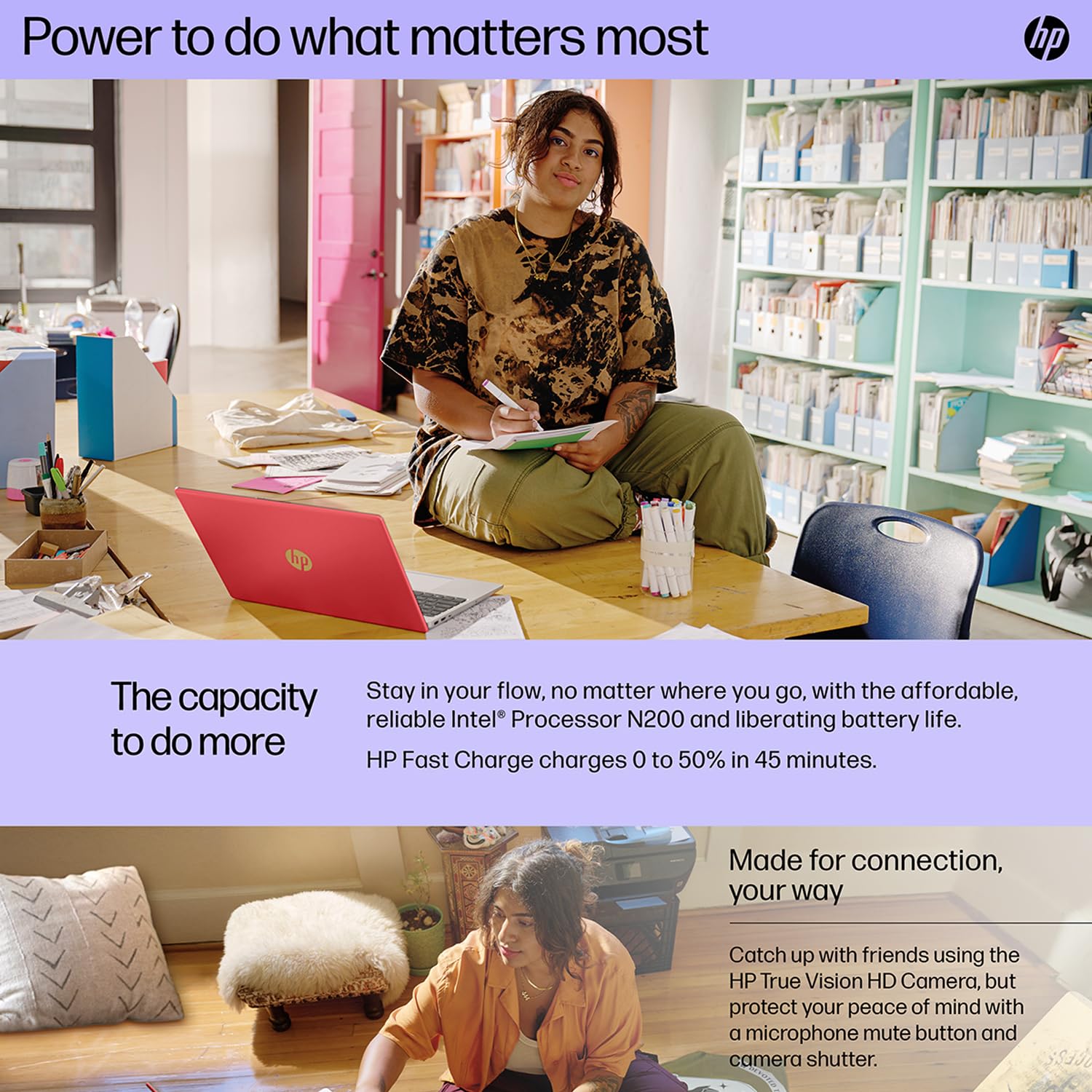 HP Newest Essential 15.6