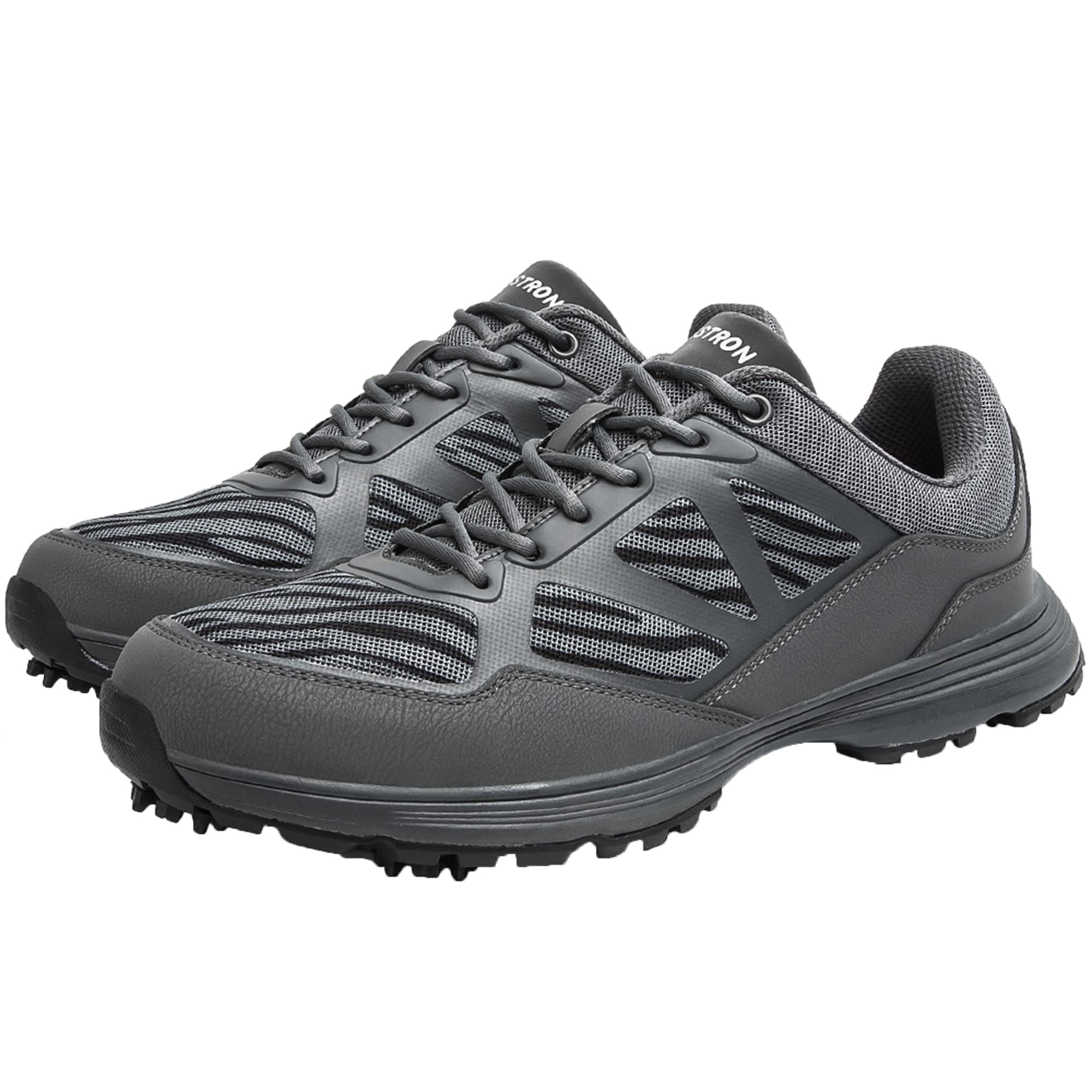 **Waterproof Spiked Golf Shoes for Men - Lightweight Breathable Sneakers for Professional & Outdoor Sports - Large Size D7 | Perfect for Golfing, Walking & Casual Wear**