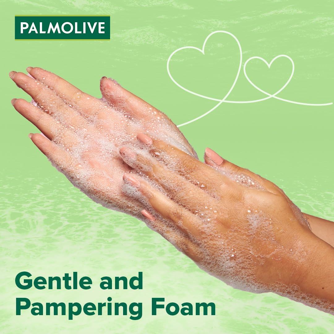Palmolive Hydrating Foaming Hand Wash with Lime & Mint - 250ml Antibacterial Liquid Soap for Germ Removal - Refreshing Scent for Kitchen, Bathroom & Office Use