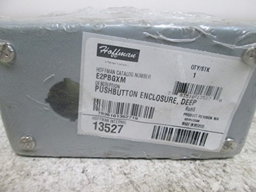 E2PBGXM Push Button Enclosure - New Out of Box | Industrial Control Panel & Automation Use