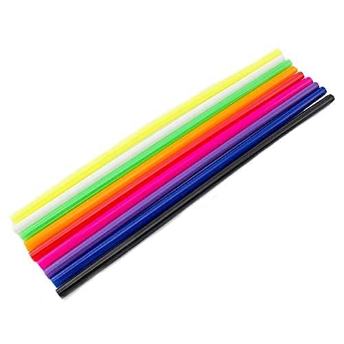 72 PCS Universal Spoke Skins for Motorcycle & Dirt Bikes - Colorful Protective Wheel Trim Wrap Cover Fits Yamaha, Kawasaki, Suzuki (Pink) | Enhance Style & Protection for Off-Road Adventures & Daily Commuting