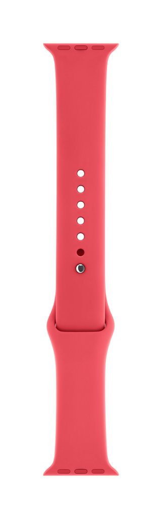 Apple Watch Sport Band (38mm) - Red Raspberry - Regular Size - Compatible with Apple Watch Series 1/2/3/4/5/6/7/8/SE - Perfect for Running, Gym & Everyday Wear