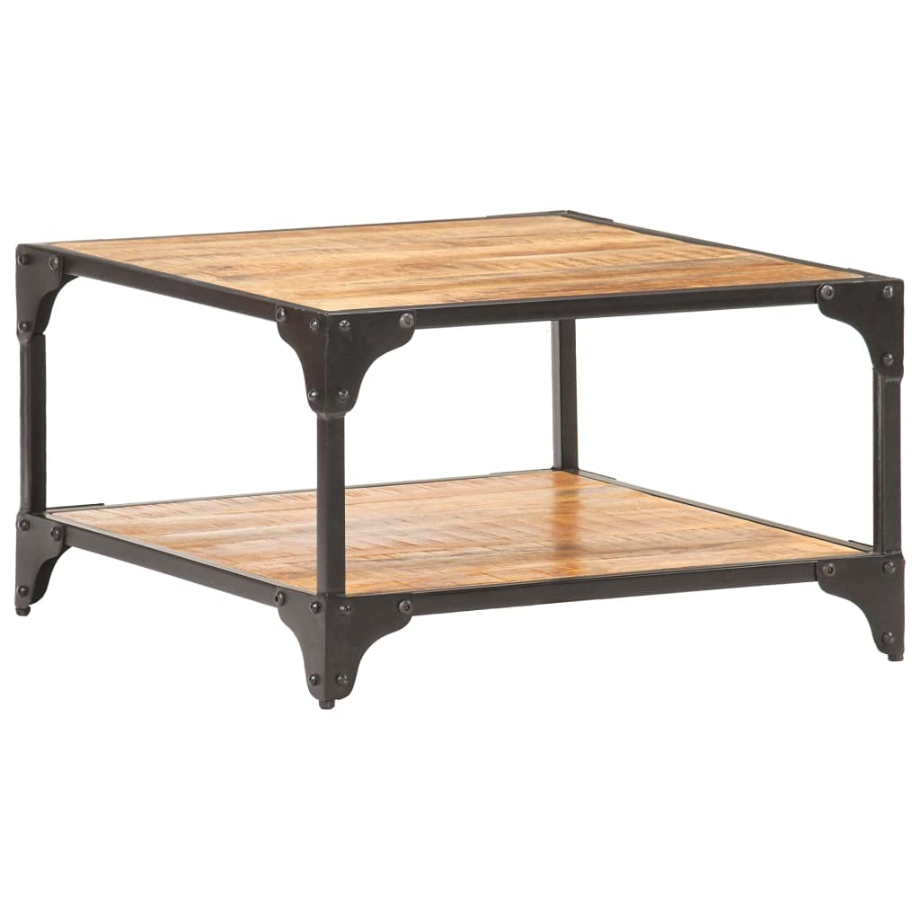 Solid Mango Wood Coffee Table 23.6