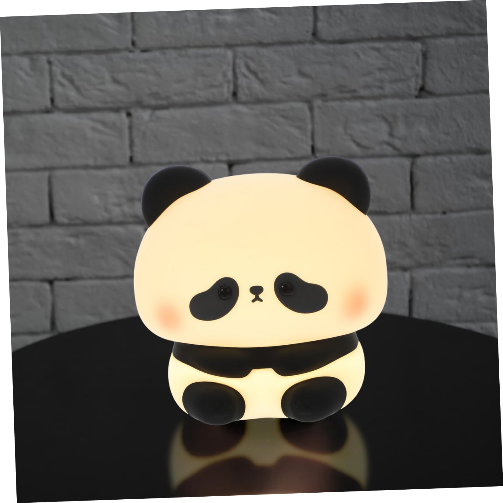 Panda Night Light - Cartoon Pumpkin LED Desk Lamp for Kids, Bedroom, Nursery | Cute Nightstand Light with Soft Glow for Reading, Relaxation, and Nighttime Comfort