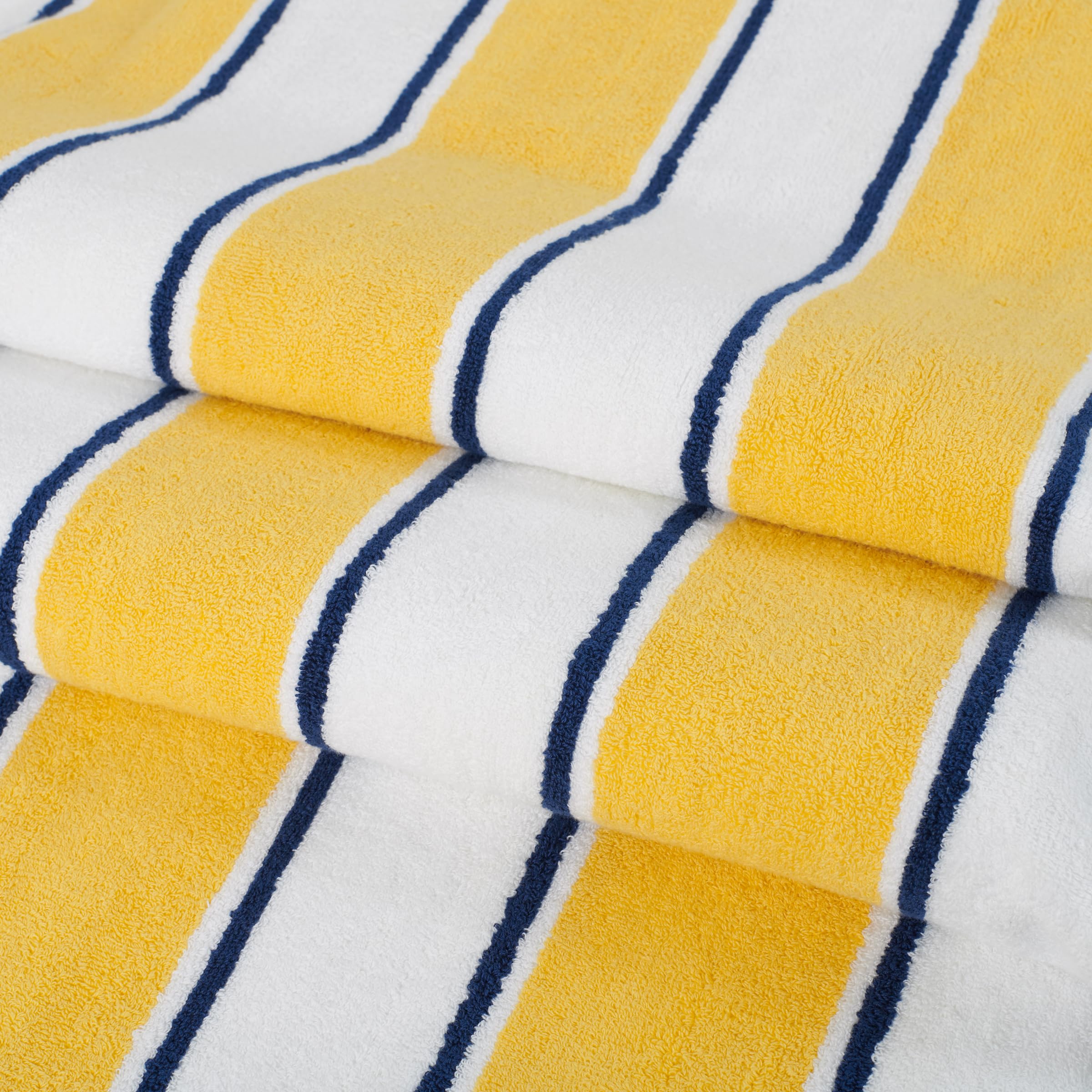 Aston & Arden Striped Beach Towel - Oversized 35