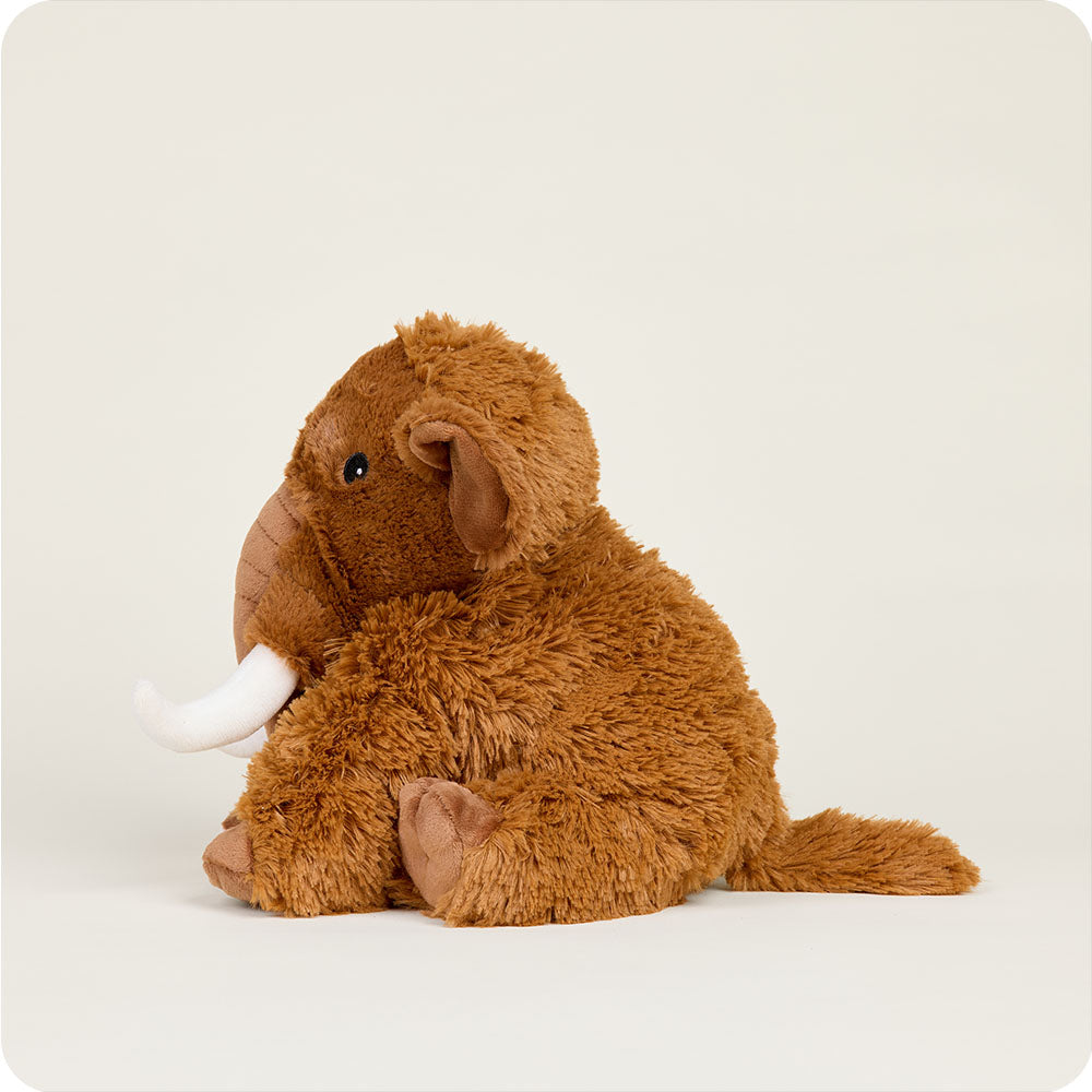 Wooly Mammoth Warmies - Ultra Soft Plush Stuffed Animal with Microwavable Heat Pack | Perfect for Kids, Adults, Cold Weather & Stress Relief