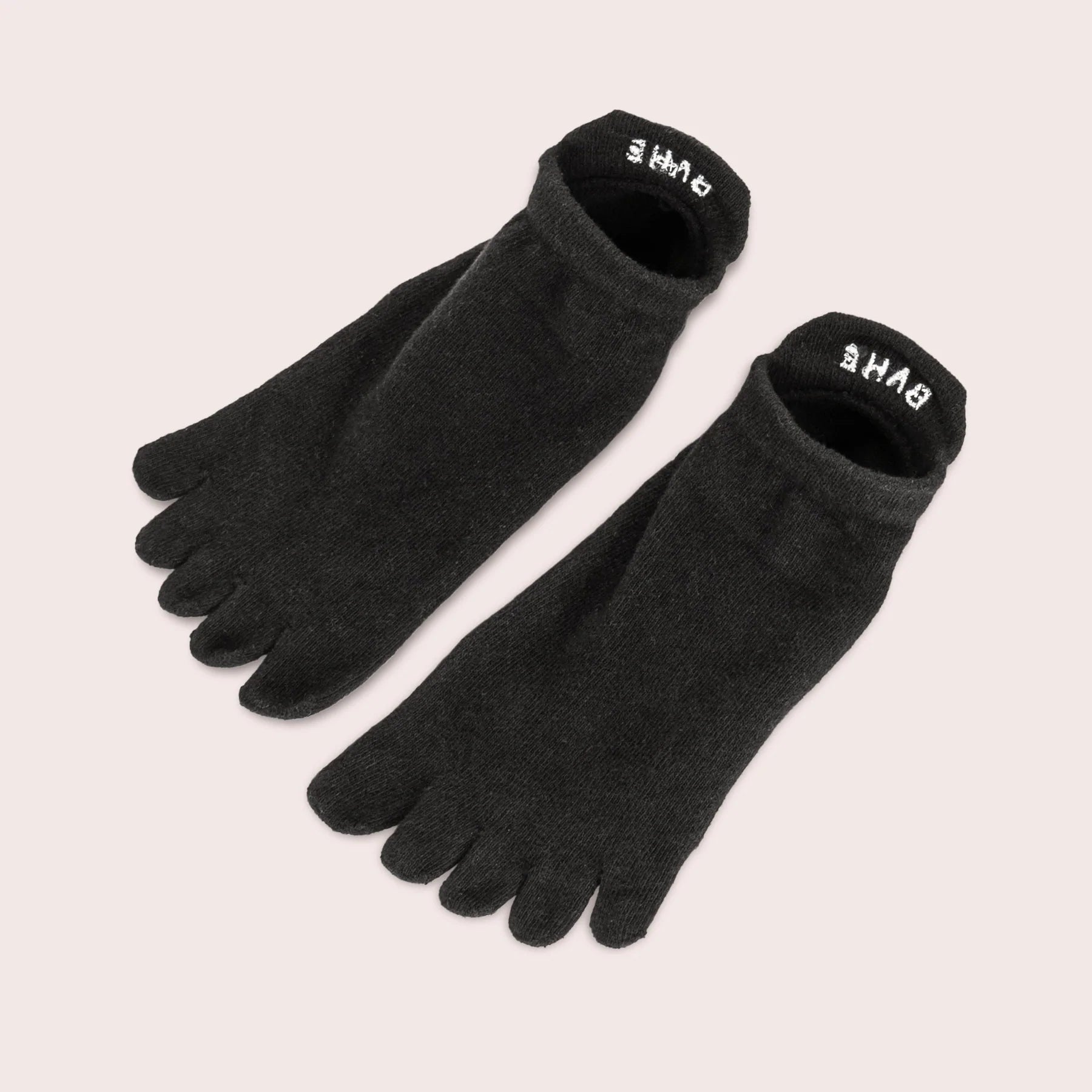 BAHE Non-Slip Grippy Socks for Adults - Anti-Skid Closetoe Socks in Anthracite - Perfect for Yoga, Workout, and Home Use