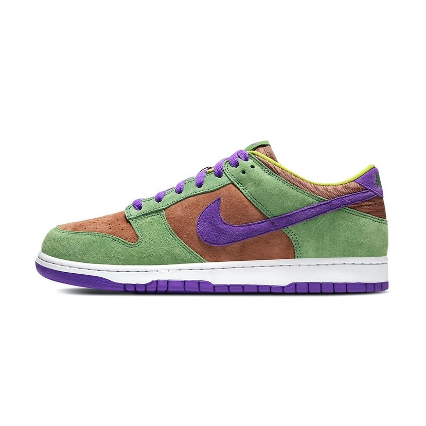 Nike Dunk Low Veneer Deep Purple Sneakers 2020 - Men's & Women's Casual Shoes for Running, Walking, and Streetwear Fashion