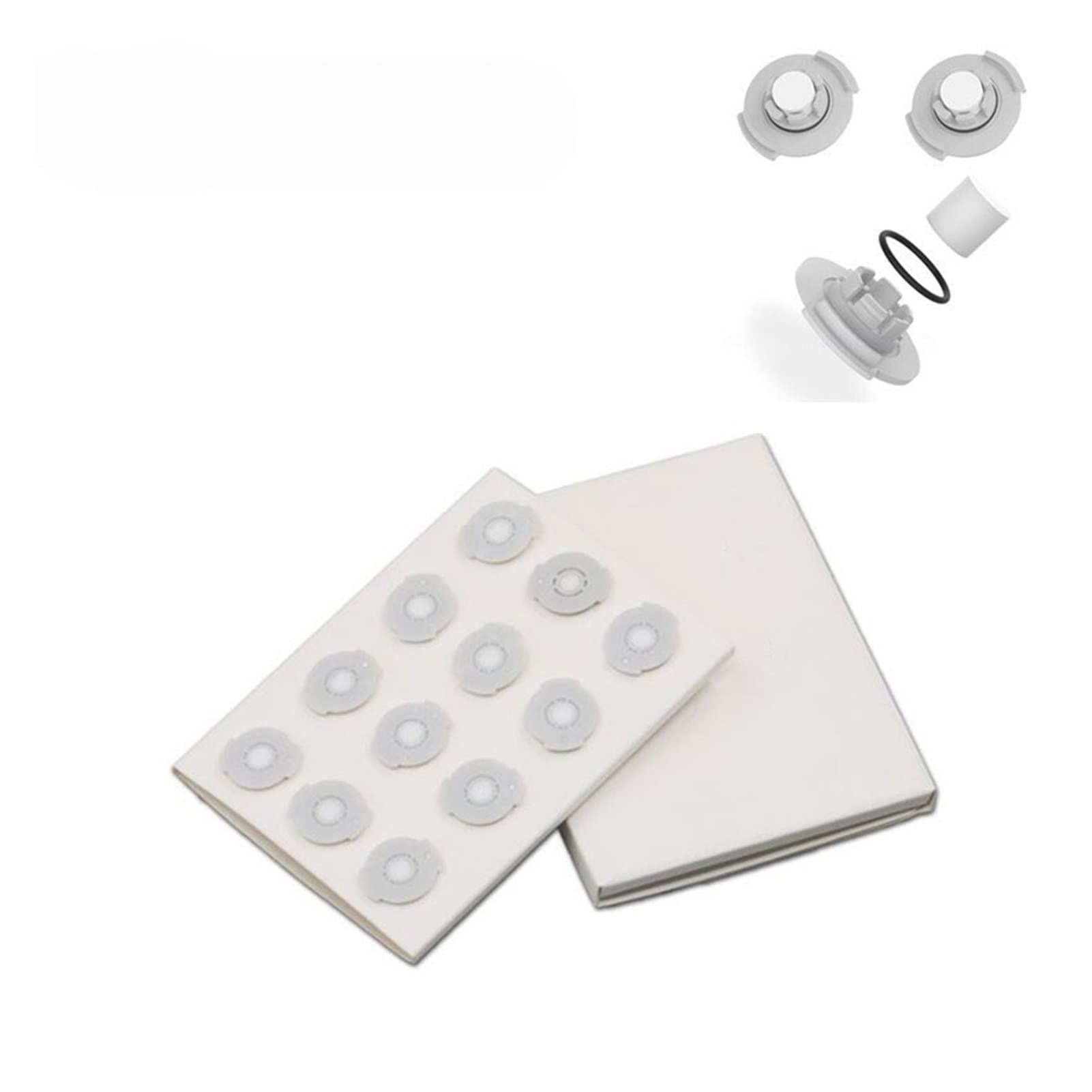 Original Title: SJJBHD Hepa Filter Side Brush Water Tank Filter Full Area Mop Rag Suitable for Xiaomi Roborock S5 Max S6 MaxV S50 S51 (Color : 12 Water Tank Filter)   Optimized Title: **Xiaomi Roborock S5 Max/S6 MaxV/S50/S51 Replacement Parts - HEPA Filter, Side Brush, Water Tank Filter & Mop Pad - Full Cleaning Kit (12-Pack) - Perfect for Hard Floors & Carpets**
