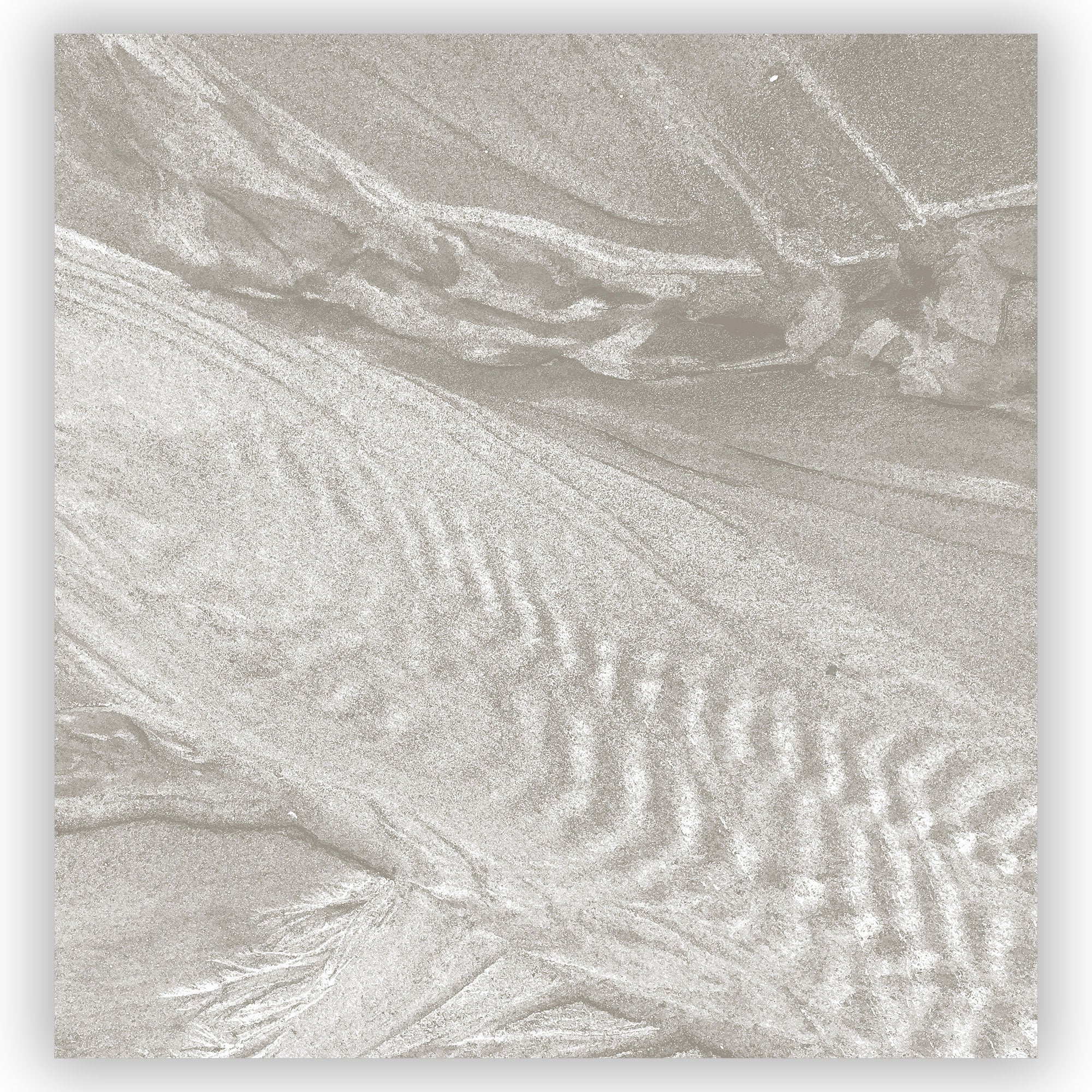 Tidal Sands Neutral Shower Curtain - Waterproof Bathroom Decor for Modern & Coastal Style Homes | Perfect for Master Bath, Guest Bath & Beach House