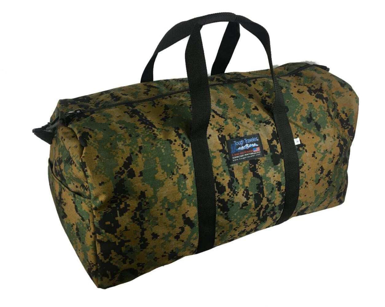 Premium USA-Made Prestige Duffel Bag - Medium Size in Grey - Perfect for Travel, Gym & Weekend Getaways